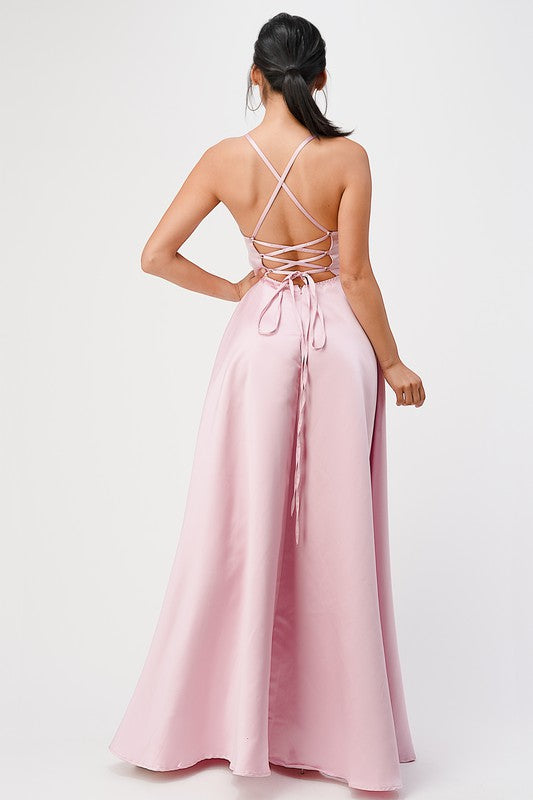 Golden Hour Gown Dress