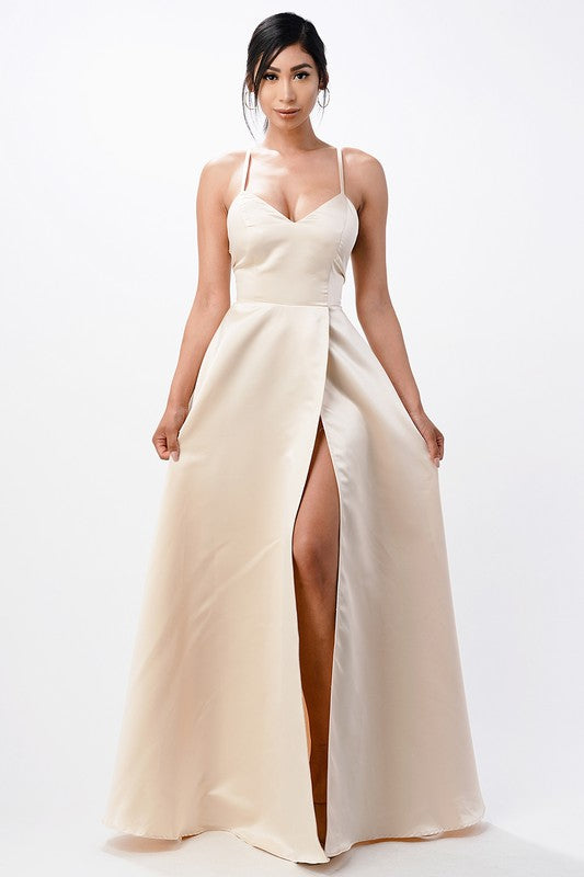 Golden Hour Gown Dress