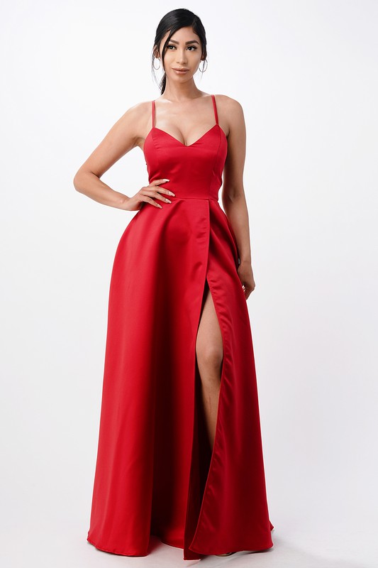 Golden Hour Gown Dress