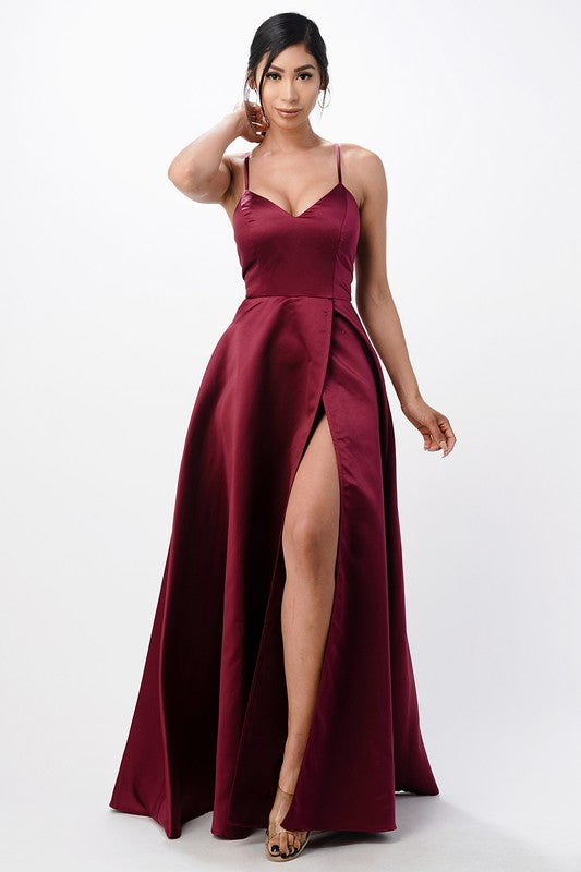 Golden Hour Gown Dress