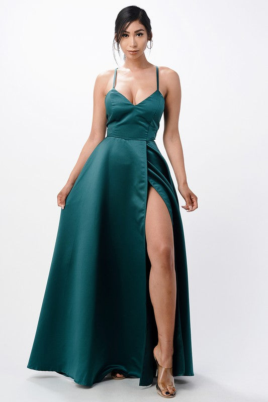 Golden Hour Gown Dress