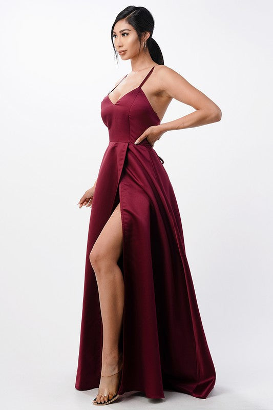 Golden Hour Gown Dress