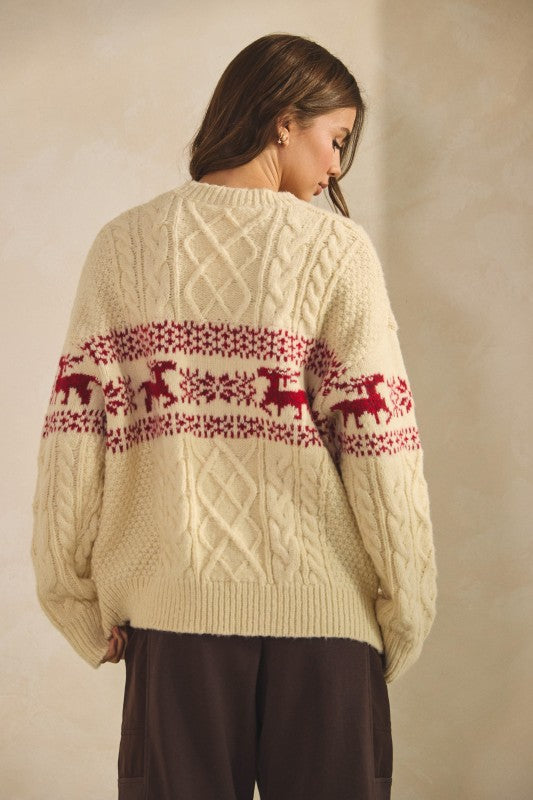 Reindeer Games Sweater