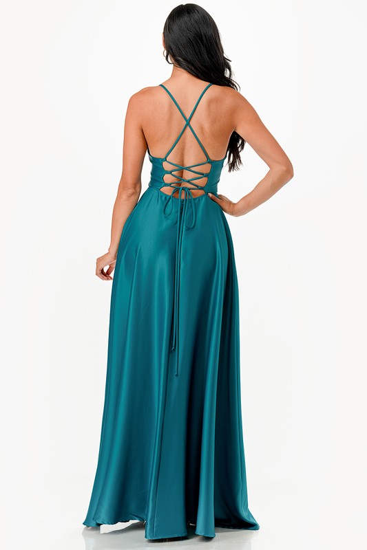 Golden Hour Gown Dress