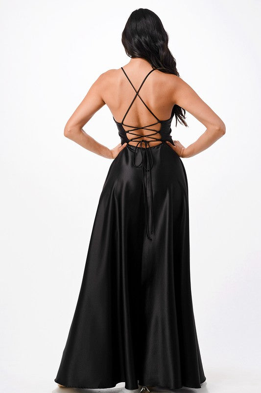 Golden Hour Gown Dress