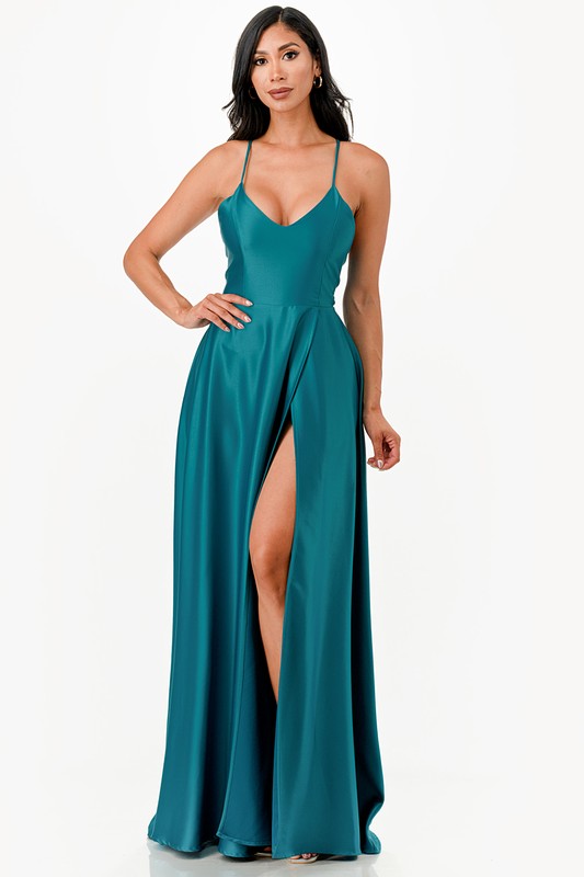 Golden Hour Gown Dress