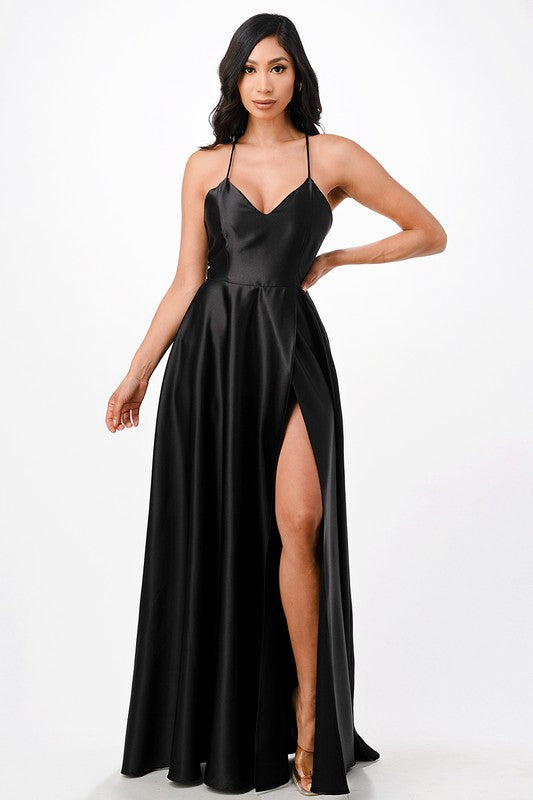 Golden Hour Gown Dress