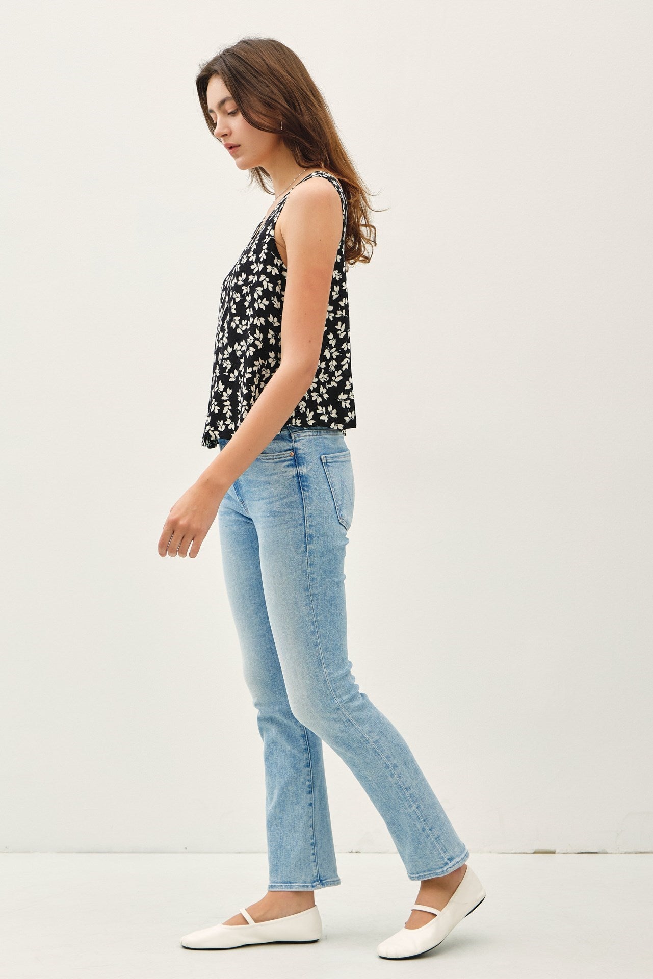 Floral Whispers Top