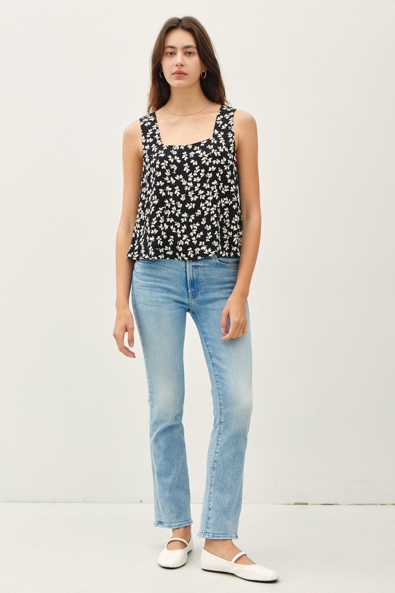 Floral Whispers Top