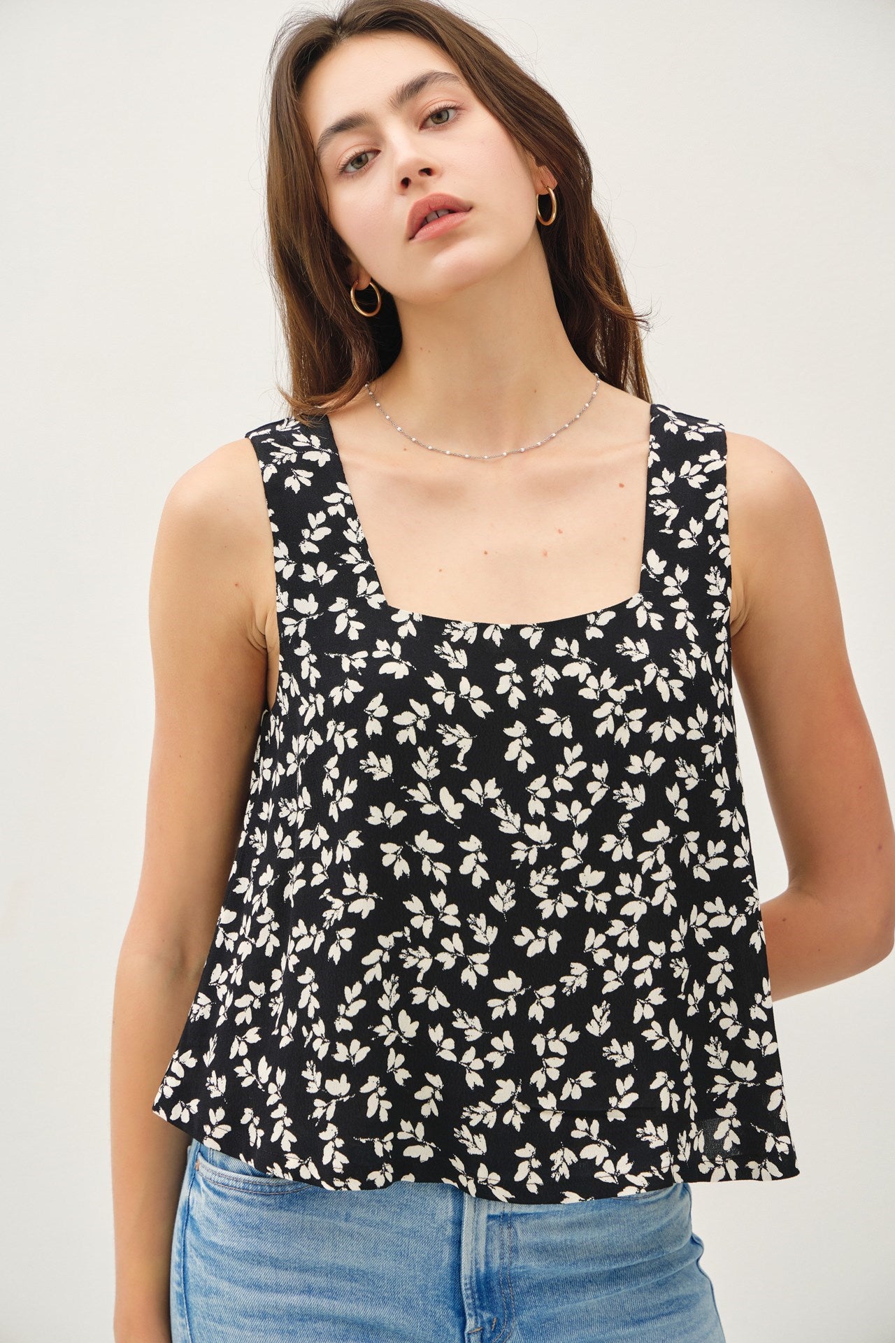 Floral Whispers Top