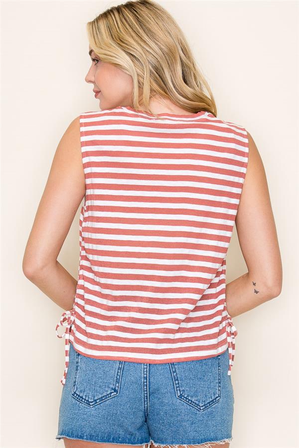 Sunset Stripes Top