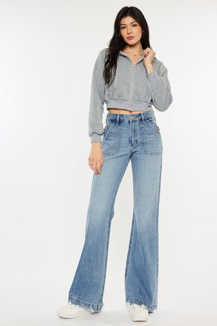 Vienna High Wide Leg Jeans