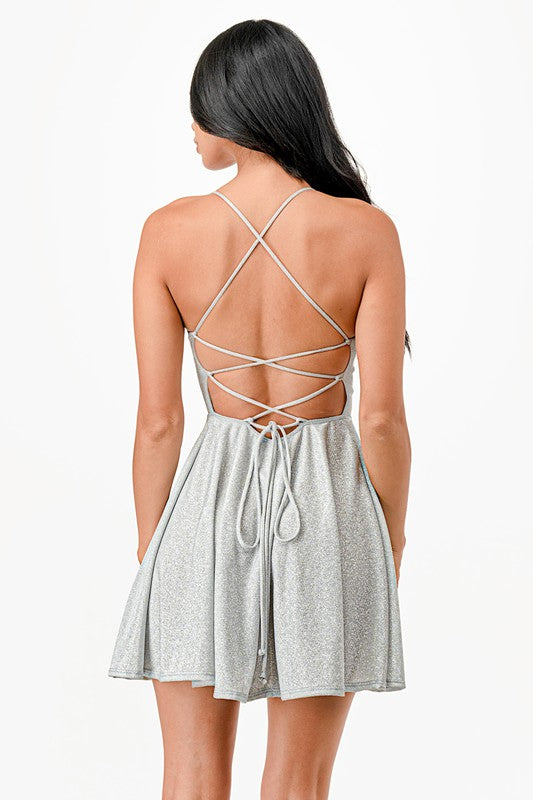 Crystal Cascade Dress