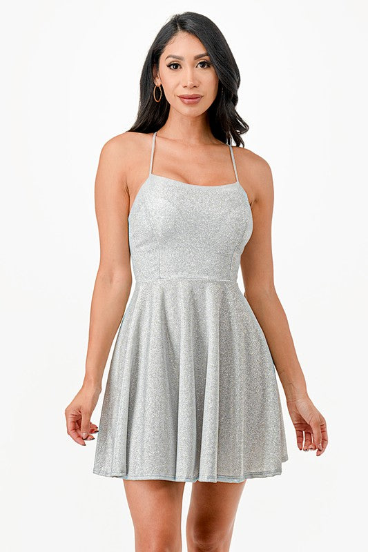 Crystal Cascade Dress