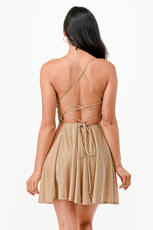 Crystal Cascade Dress