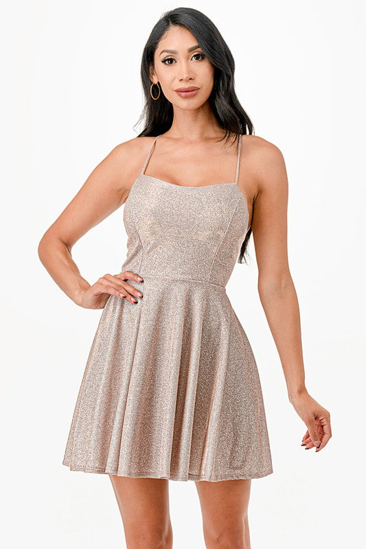Crystal Cascade Dress