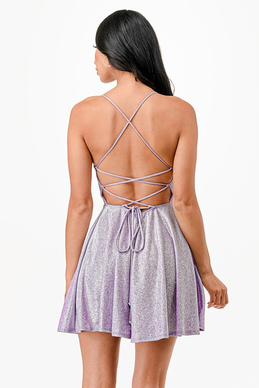 Crystal Cascade Dress