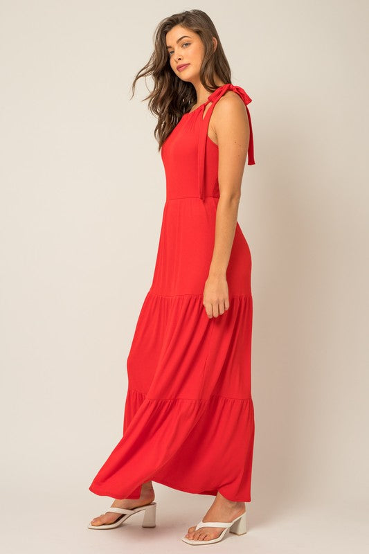 Scarlet Dream Maxi Dress