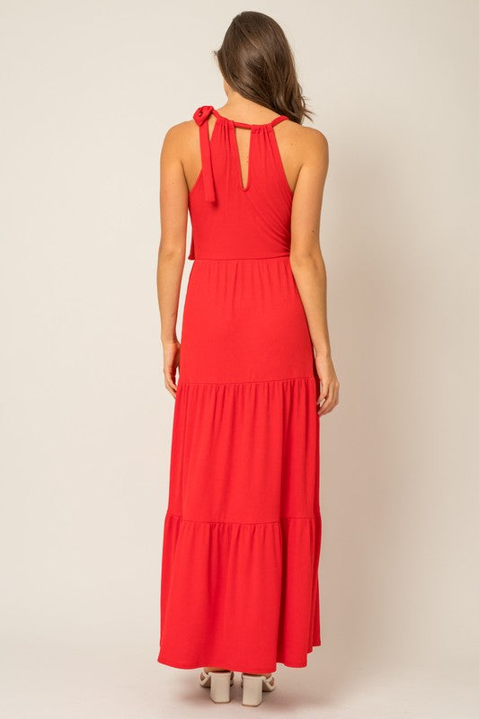 Scarlet Dream Maxi Dress