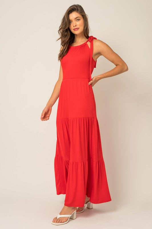 Scarlet Dream Maxi Dress