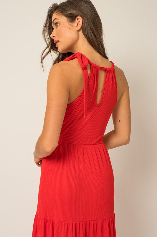 Scarlet Dream Maxi Dress