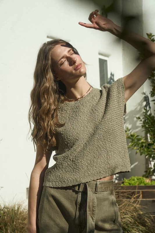 Olive Essence Sweater