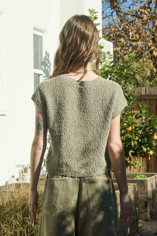 Olive Essence Sweater