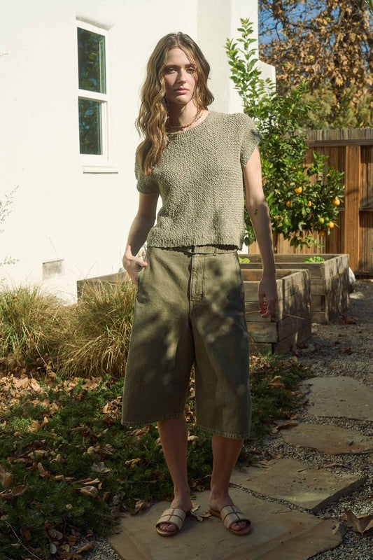 Olive Essence Sweater