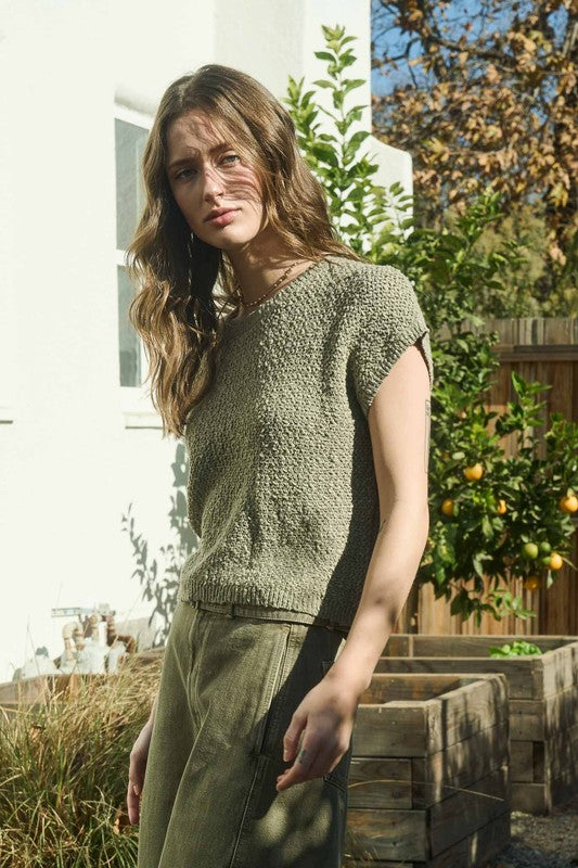 Olive Essence Sweater
