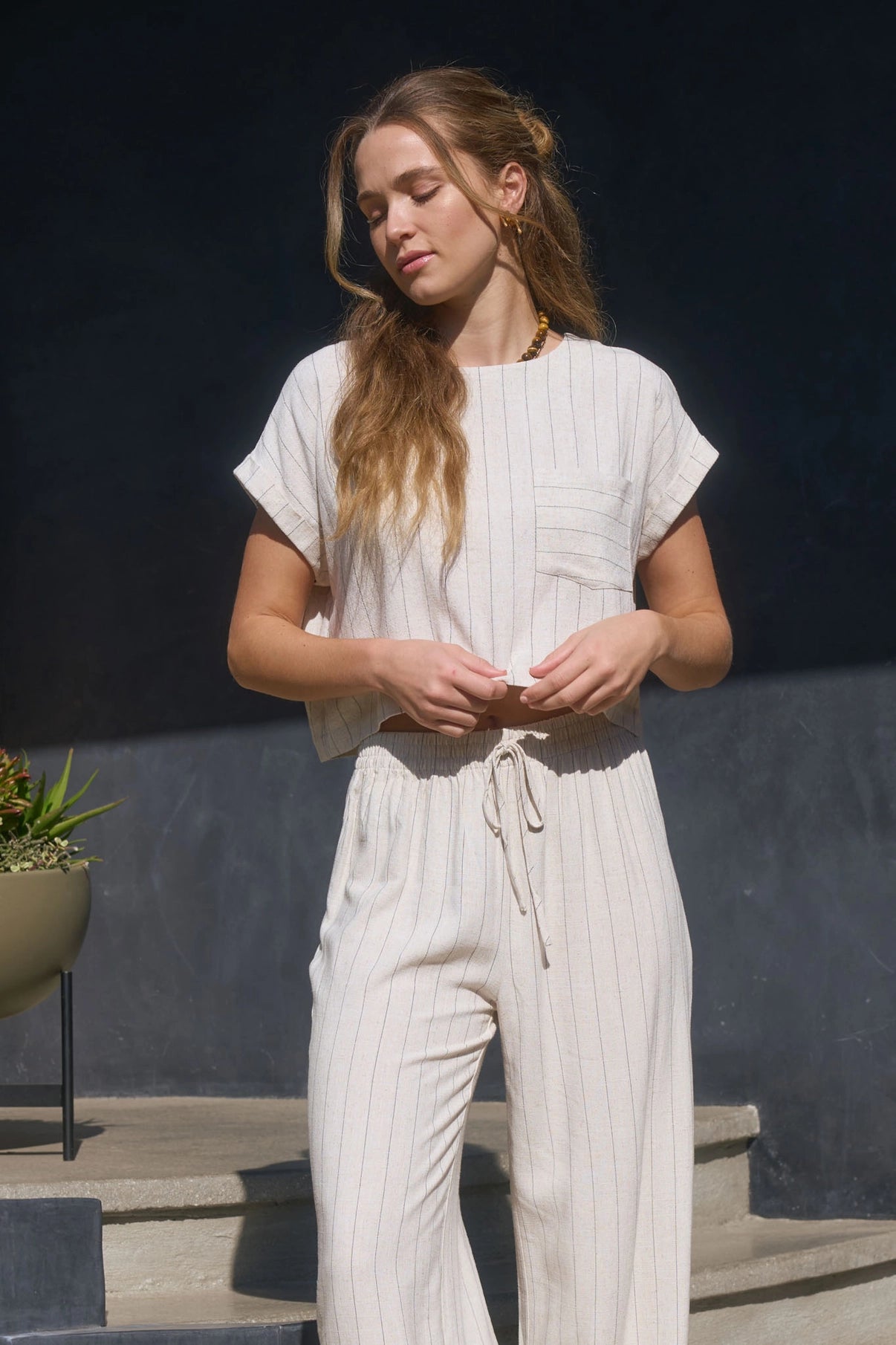 Coastal Stripes Top