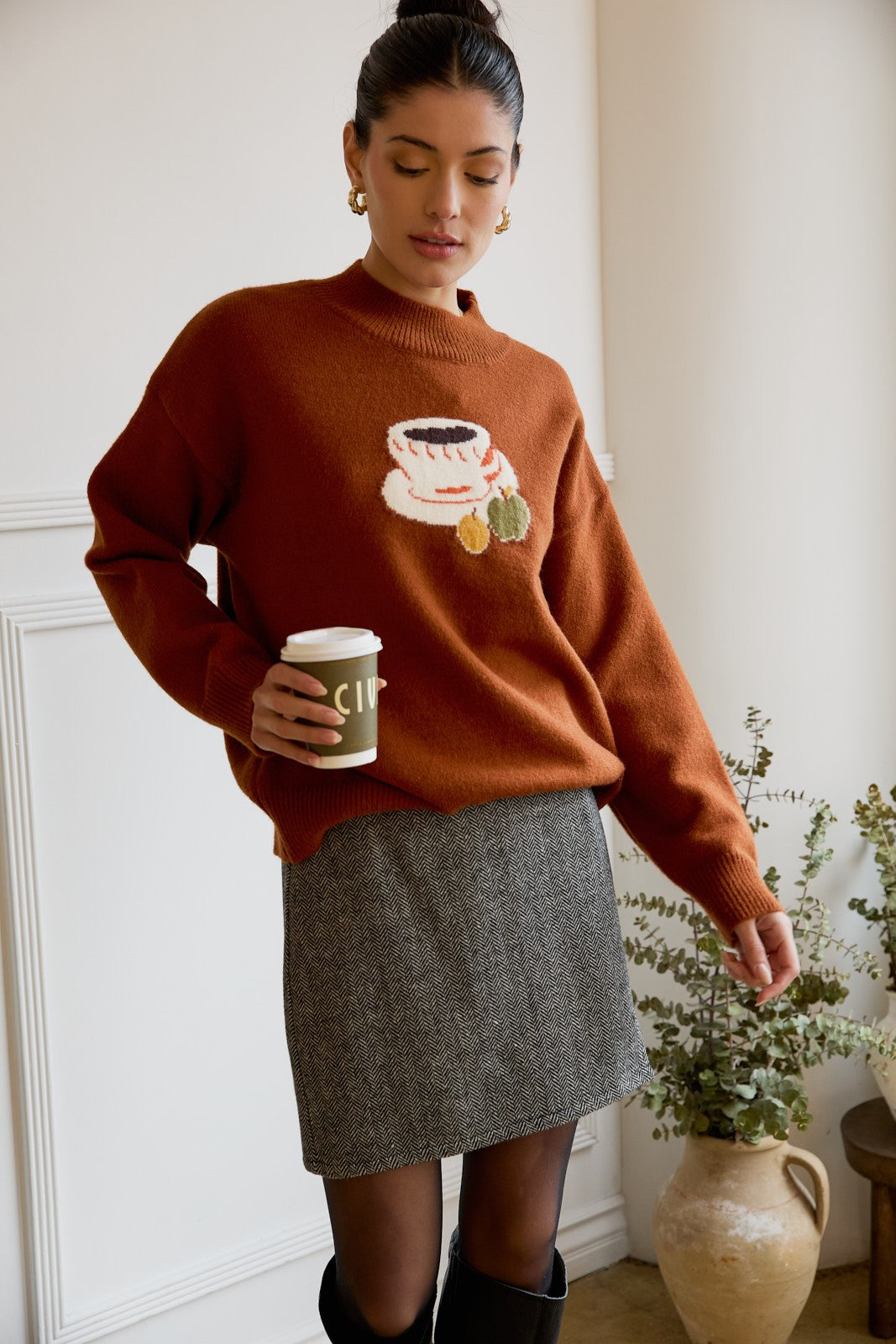 Slate Serenity Skirt