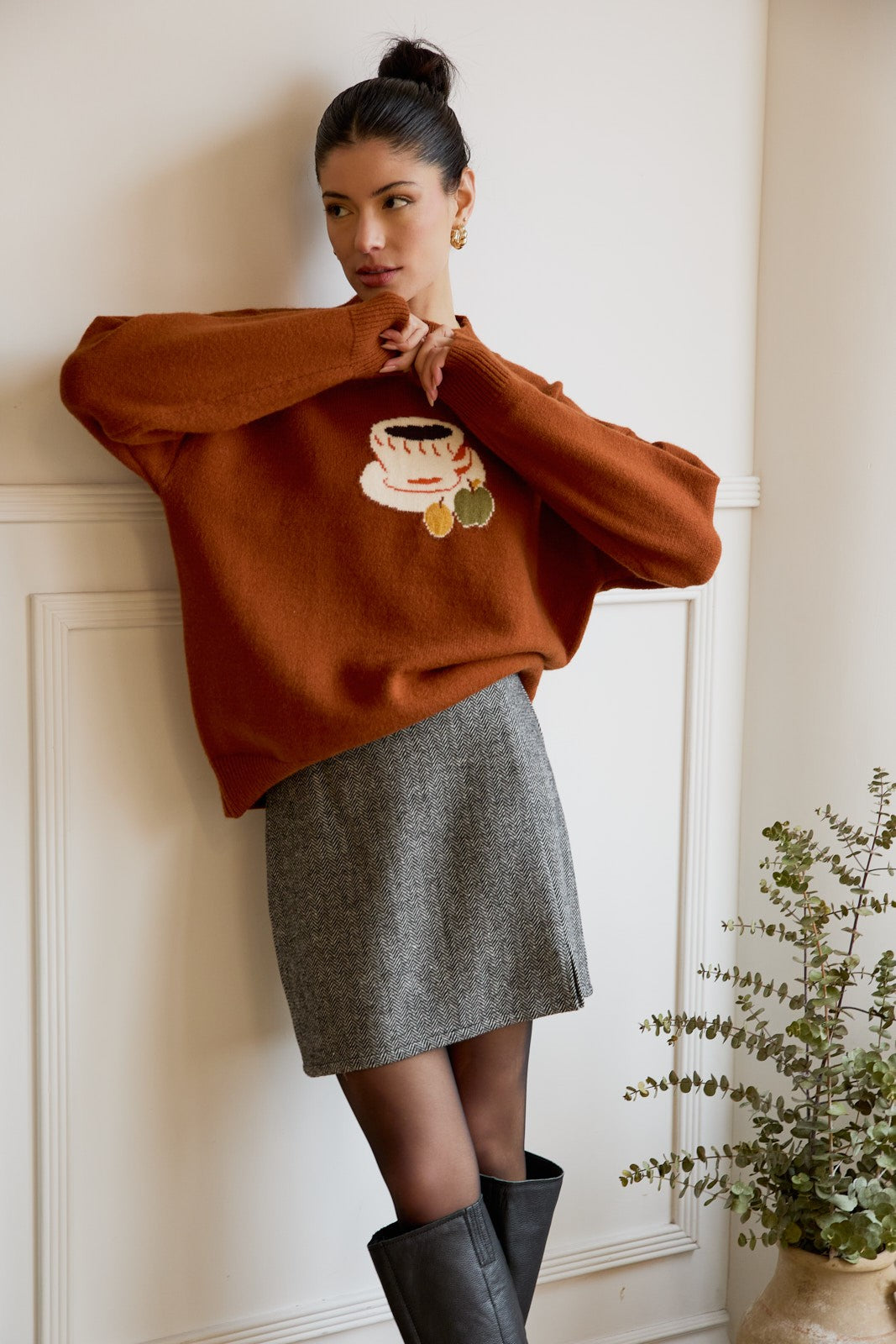 Slate Serenity Skirt