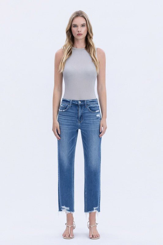 Romantic Straght Leg Jean