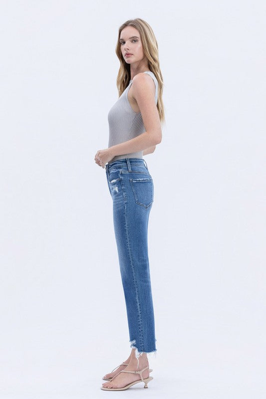Romantic Straght Leg Jean