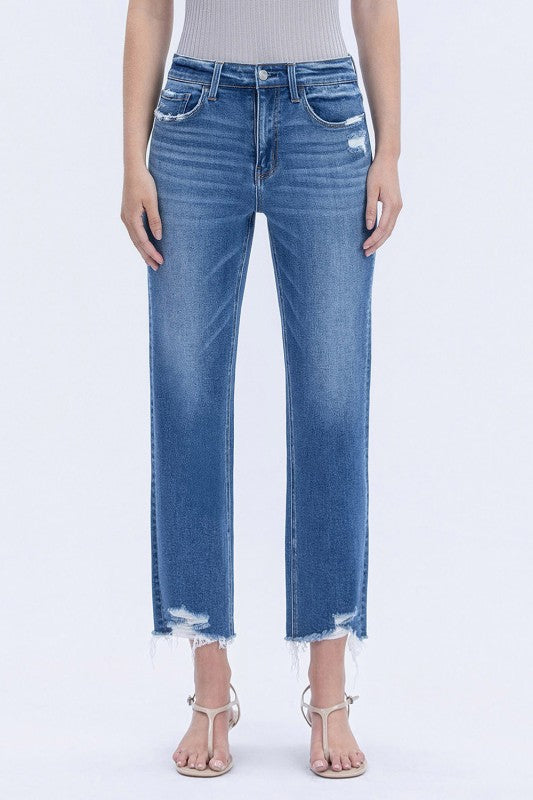 Romantic Straght Leg Jean