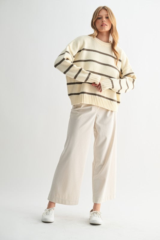 Downtown Striped Sweater