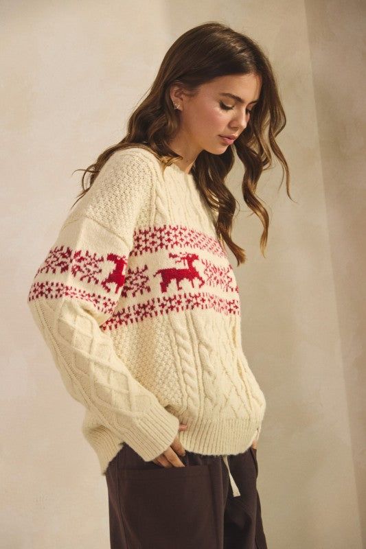 Reindeer Games Sweater