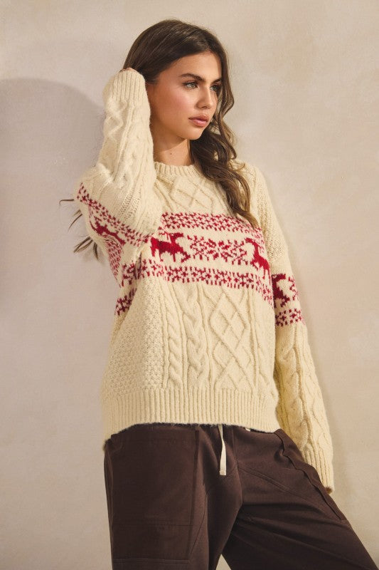 Reindeer Games Sweater