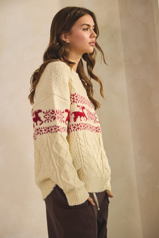 Reindeer Games Sweater