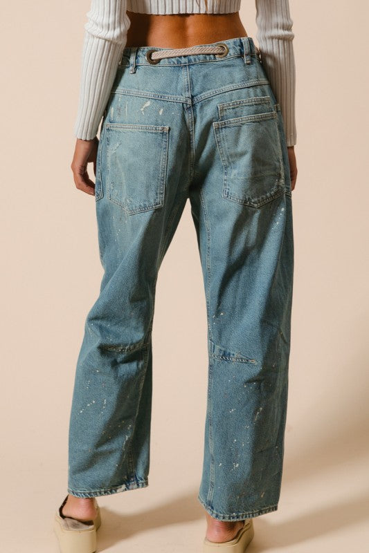 Painted Blues Denim Pants