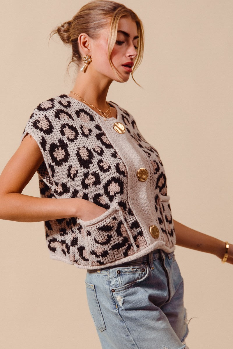 Animal Insticts Sweater Vest
