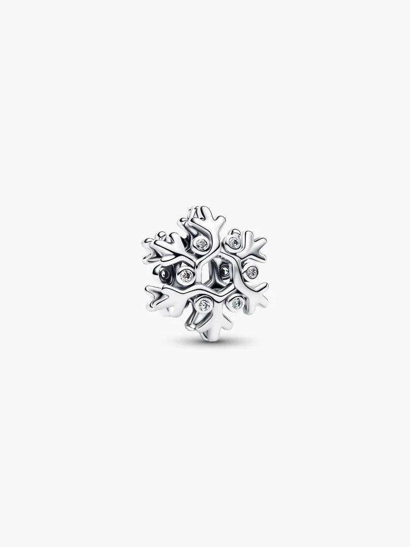 Snowflake Charm Sterling silver