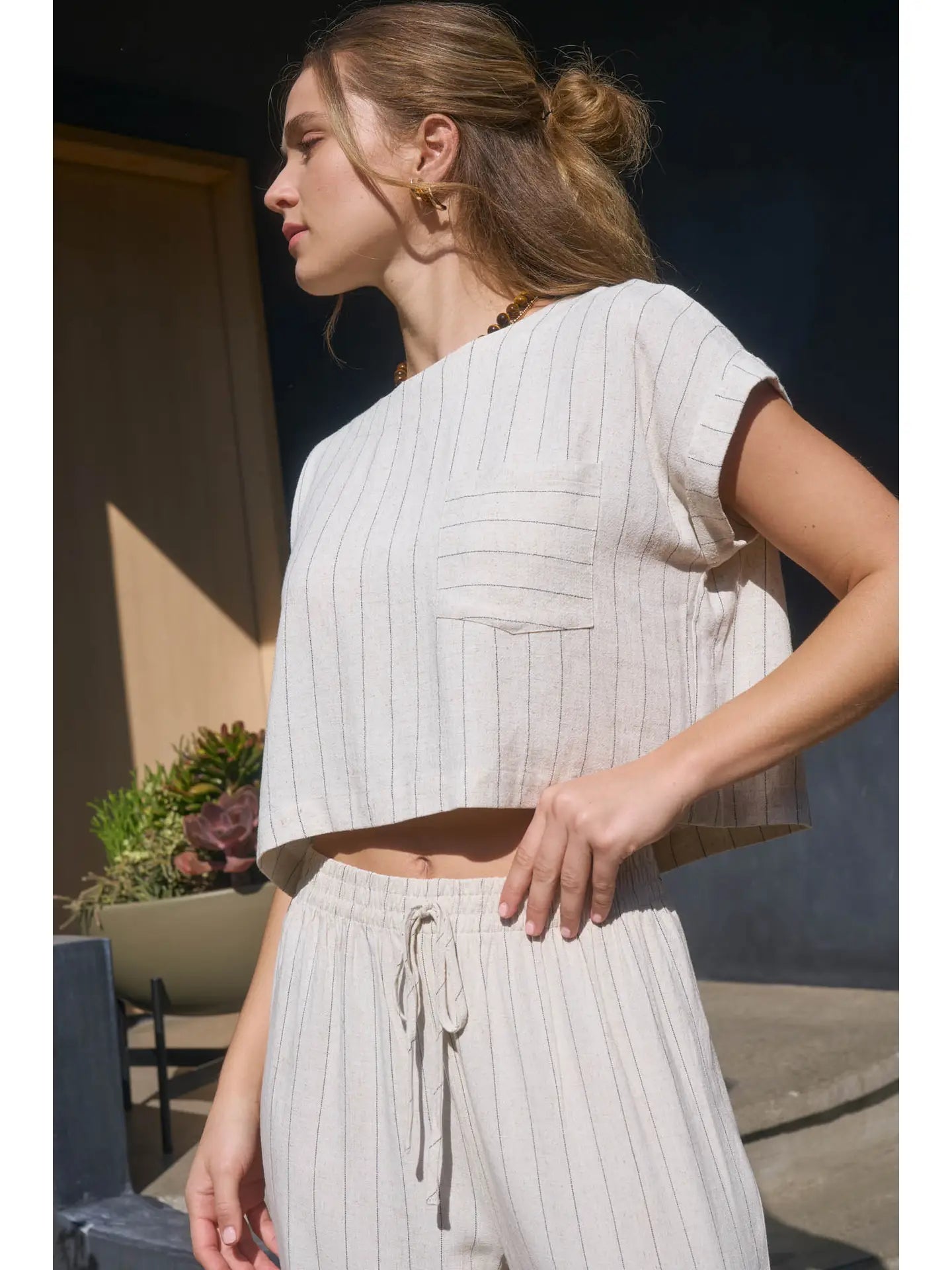 Coastal Stripes Top
