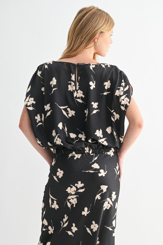 Shadow Bloom Top