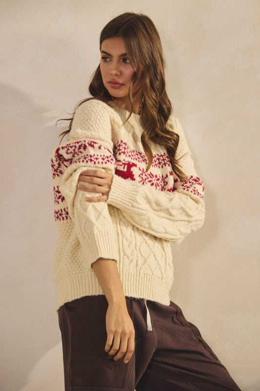 Reindeer Games Sweater