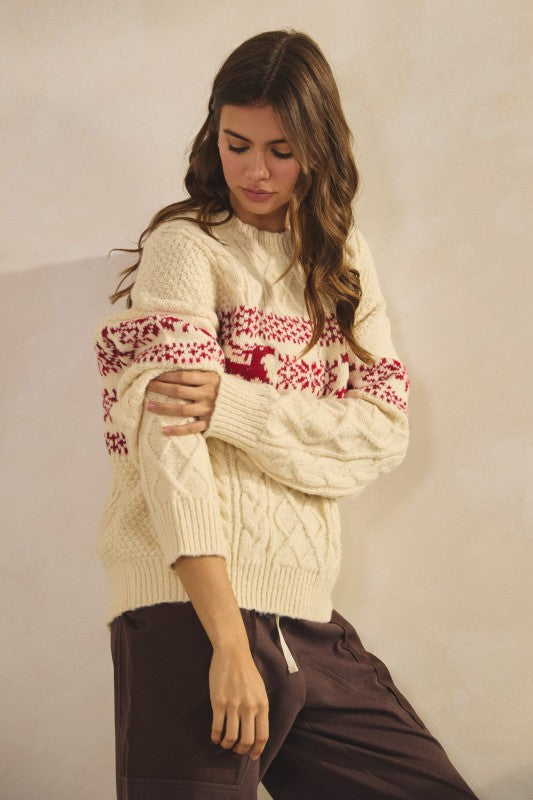 Reindeer Games Sweater