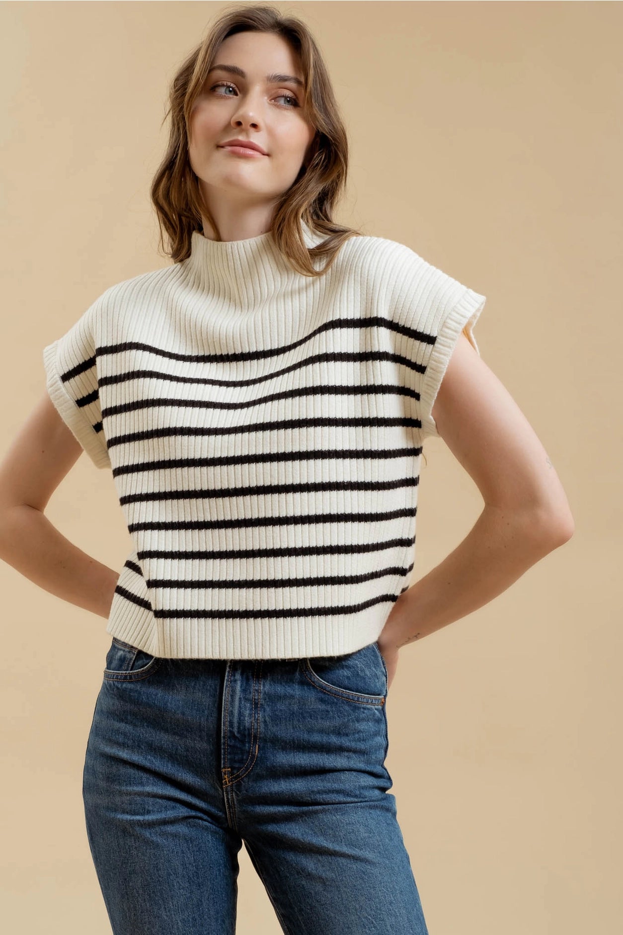Modern Day Stripes Sweater