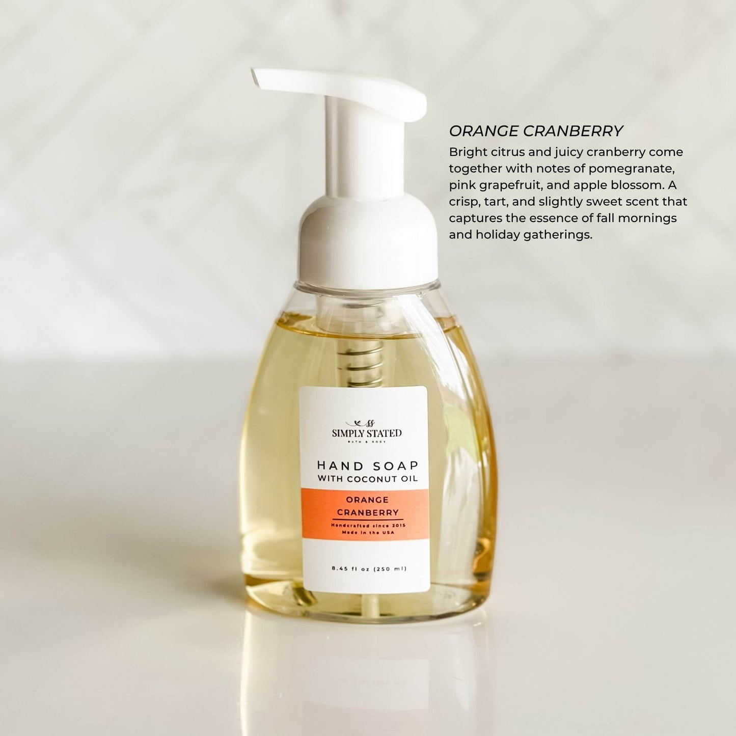 Fall Foaming Hand Soap ā Limited Edition Nourishing Soap