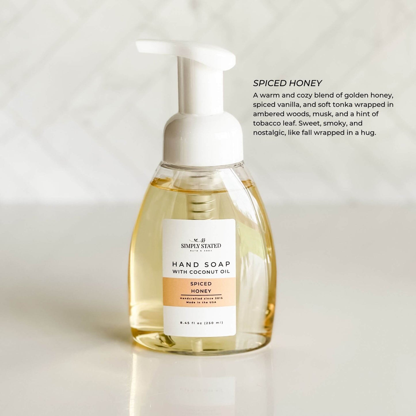 Fall Foaming Hand Soap ā Limited Edition Nourishing Soap