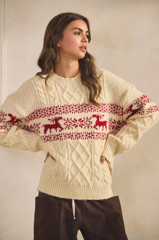 Reindeer Games Sweater